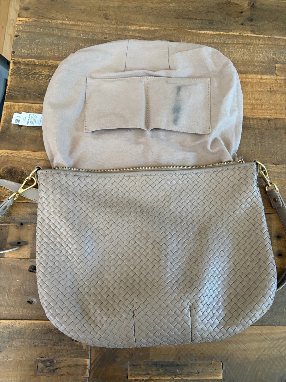 Quince Sloane handwoven shoulder bag - Picture 13 of 13